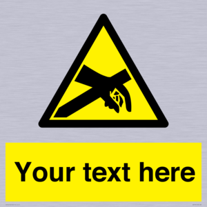 Custom Anti-Static Warning Sign